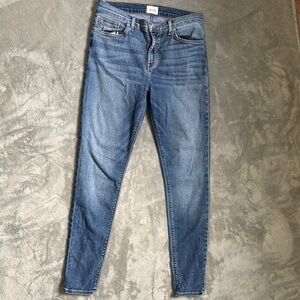 Hudson Natalie super skinny blue jeans
